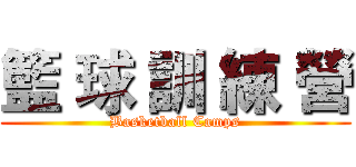籃 球 訓 練 營 (Basketball Camps)