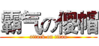 霸气の傻帽 (attack on titan)