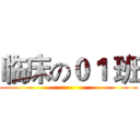 临床の０１ 班 ()