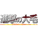 進撃の大毛 (BIG feather)