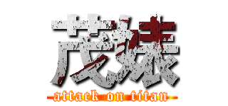 茂婊 (attack on titan)