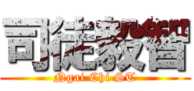 司徒毅智 (Ngai Chi ST)