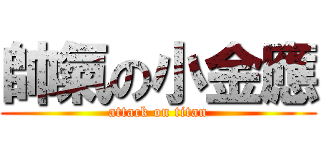 帥氣の小金應 (attack on titan)