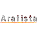 Ａｒａｆｉｓｔａ (It is not just a game it's a world of anime)