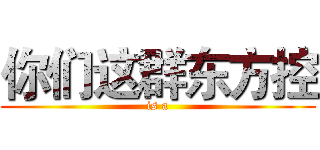 你们这群东方控 (is a)
