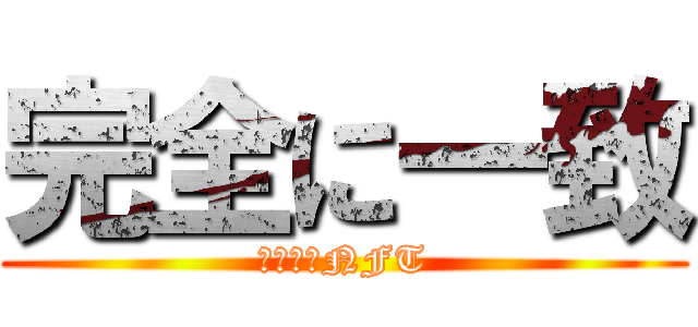 完全に一致 (嵌め込みNFT)