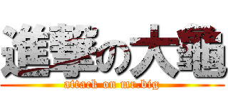 進撃の大龜 (attack on mr.big)