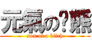元氣の貓熊 (son of a bitch)