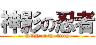 神影の忍者 (SON of the bitch)