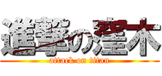 進撃の窪木 (attack on titan)