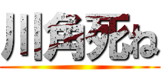 川角死ね ()