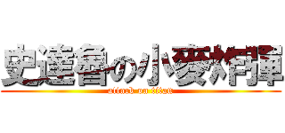 史達魯の小麥炸彈 (attack on titan)