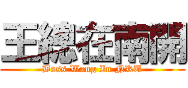 王總在南開 (Boss Wang In NKU)