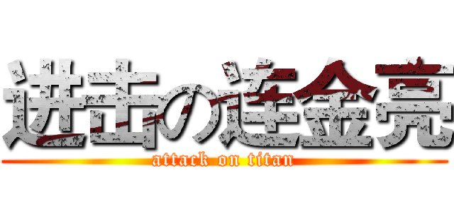 进击の连金亮 (attack on titan)