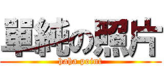 單純の照片 (haha point)