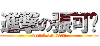 進撃の張可筠 (attack on titan)