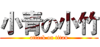 小青の小竹 (attack on titan)