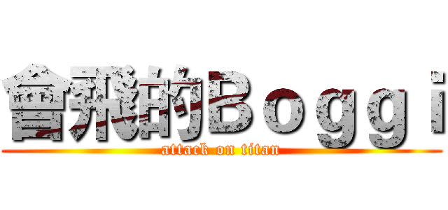 會飛的Ｂｏｇｇｉ (attack on titan)