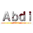 Ａｂｄｉ (Abdi)