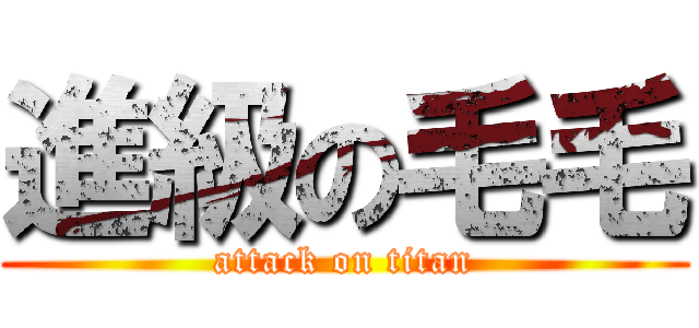 進級の毛毛 (attack on titan)