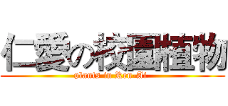 仁愛の校園植物 (plants in Ren-Ai )