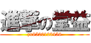 進撃の堂益 (zx8520123456)