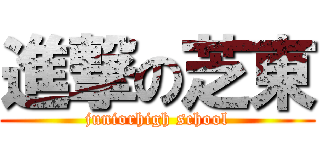 進撃の芝東 (juniorhigh school)