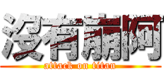 沒有崩阿 (attack on titan)