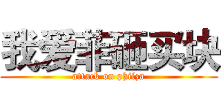 我爱菲砸买块 (attack on philza)