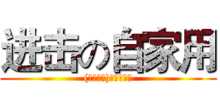 进击の自家用 ((ノಠ型ಠ)ノ彡┻━┻)