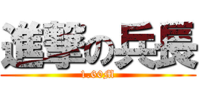 進撃の兵長 (1.60M)