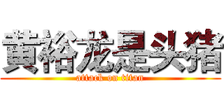 黄裕龙是头猪 (attack on titan)