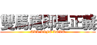 雙馬尾即是正義 (ALL LIFE LOVE)