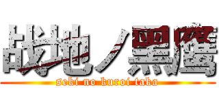 战地ノ黑鹰 (seki no kuroi taka)