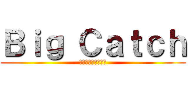 Ｂｉｇ Ｃａｔｃｈ (ここは俺たちの聖地)