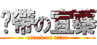 趴帶の宜蓁 (attack on titan)