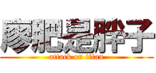 廖肥是胖子 (attack on titan)