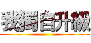 我獨自升級 ()
