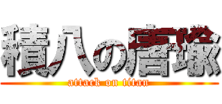 積八の唐瑜 (attack on titan)