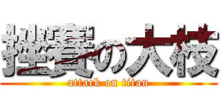 挫賽の大枝 (attack on titan)