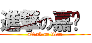進撃の嘉翎  (attack on titan)
