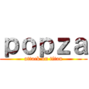 ｐｏｐｚａ (attack on titan)