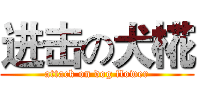 进击の犬椛 (attack on dog flower)