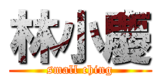 林小慶 (small ching)