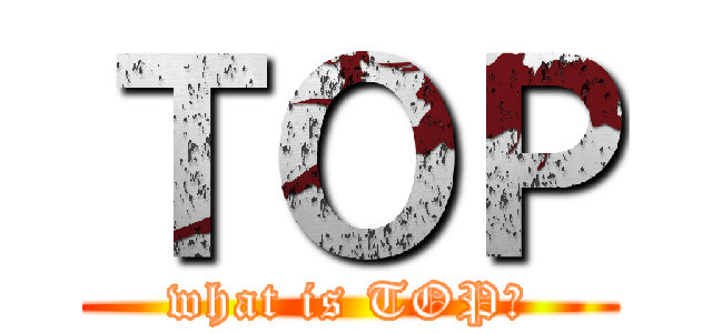 ＴＯＰ (what is TOP?)