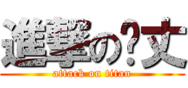 進撃の钟丈 (attack on titan)