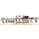 それは仕様です (attack on titan)