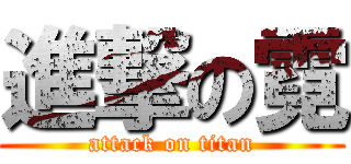 進撃の霓 (attack on titan)