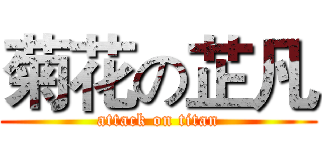 菊花の芷凡 (attack on titan)