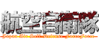 航空自衛隊 (Japan Air Self-Defense ForceForce)